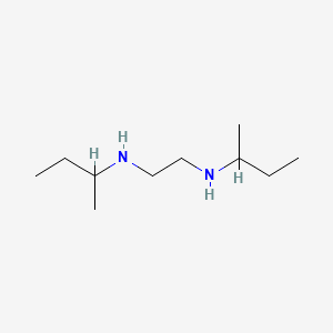 molecular formula C10H24N2 B1596079 1,2-Ethanediamine, N,N'-bis(1-methylpropyl)- CAS No. 4013-96-1