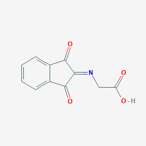 molecular formula C11H7NO4 B159608 Indane-1,3-dione-2-imine-N-acetic acid CAS No. 130755-94-1