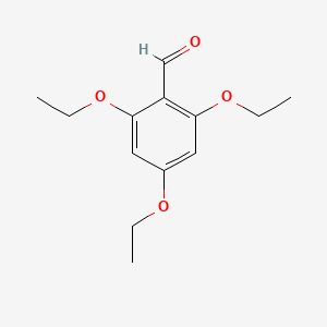 molecular formula C13H18O4 B1596083 2,4,6-Triethoxybenzaldehyde CAS No. 59652-88-9
