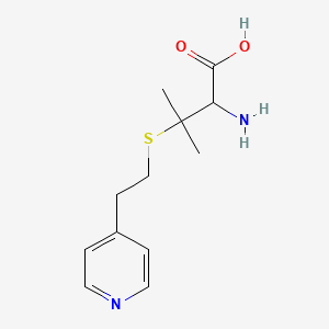 3-((2-(4-Pyridyl)ethyl)thio)-DL-valine