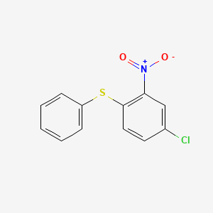 4-Chloro-2-nitro-1-(phenylthio)benzene