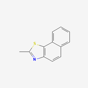 molecular formula C12H9NS B1596096 2-Methylnaphtho[2,1-d]thiazole CAS No. 20686-62-8