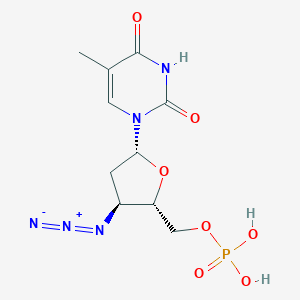 molecular formula C₁₀H₁₃N₅NaO₇P B015961 Zidovudine monophosphate CAS No. 29706-85-2