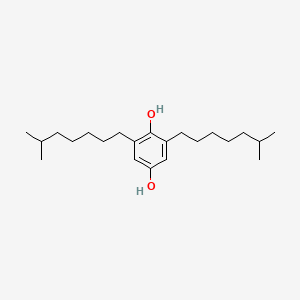 2,6-Bis(6-methylheptyl)benzene-1,4-diol