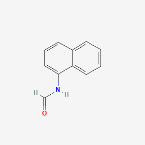 molecular formula C11H9NO B1596110 Formamide, N-1-naphthalenyl- CAS No. 6330-51-4