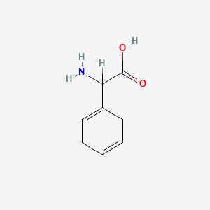 molecular formula C8H11NO2 B1596117 2-Amino-2-(cyclohexadien-1,4-yl)acetic acid CAS No. 20763-30-8