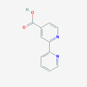 molecular formula C11H8N2O2 B159612 2,2'-Bipyridine-4-carboxylic acid CAS No. 1748-89-6