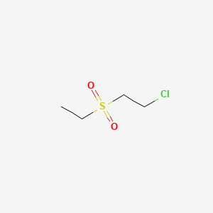 molecular formula C4H9ClO2S B1596121 1-Chloro-2-(ethylsulfonyl)ethane CAS No. 25027-40-1