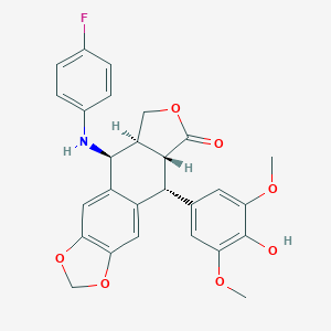 molecular formula C27H24FNO7 B159613 Npf-etoposide CAS No. 125830-36-6