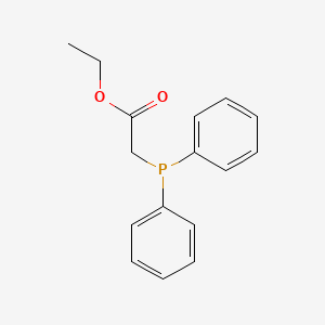 molecular formula C16H17O2P B1596134 (Ethoxycarbonylmethyl)diphenylphosphine CAS No. 55552-24-4