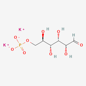 molecular formula C6H11K2O9P B1596139 Dipotassium 6-O-phosphonatohexose CAS No. 5996-17-8