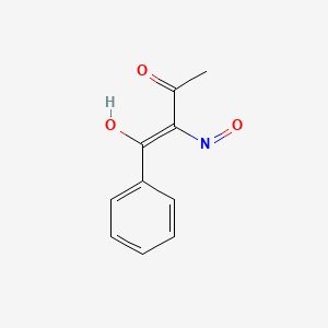 molecular formula C10H9NO3 B1596142 1-苯基-1,2,3-丁三酮 2-肟 CAS No. 6797-44-0