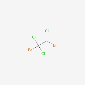 molecular formula C2HBr2Cl3 B1596145 1,2-Dibromo-1,1,2-trichloroethane CAS No. 13749-38-7