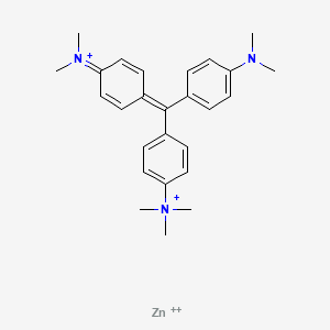 molecular formula C26H33N3Zn+4 B1596151 Methyl Green zinc chloride CAS No. 36148-59-1