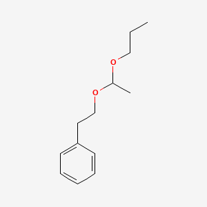 molecular formula C13H20O2 B1596152 (2-(1-Propoxyethoxy)ethyl)benzene CAS No. 7493-57-4
