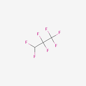 molecular formula C3HF7 B1596154 Propane, 1,1,1,2,2,3,3-heptafluoro- CAS No. 2252-84-8