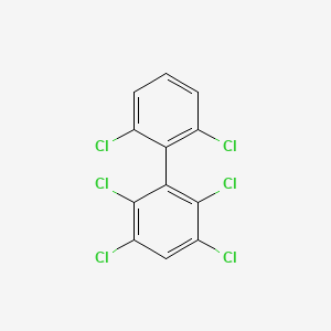 molecular formula C12H4Cl6 B1596158 2,2',3,5,6,6'-Hexachlorobiphenyl CAS No. 68194-09-2