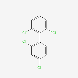 molecular formula C12H6Cl4 B1596159 2,2',4,6'-Tetrachlorobiphenyl CAS No. 68194-04-7
