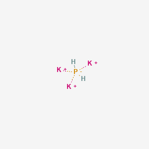 molecular formula H2K3P+2 B1596171 Potassium phosphide (K3P) CAS No. 20770-41-6