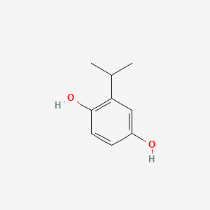 molecular formula C9H12O2 B1596180 2-Isopropylhydroquinone CAS No. 2349-71-5
