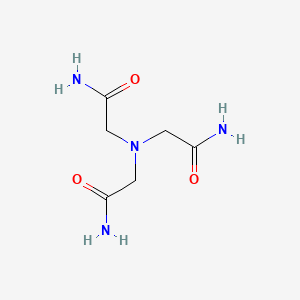 molecular formula C6H12N4O3 B1596190 Nitrilotriacetamide CAS No. 4862-18-4