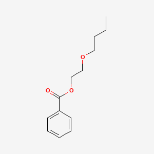 molecular formula C13H18O3 B1596196 2-Butoxyethyl benzoate CAS No. 5451-76-3