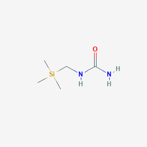 molecular formula C5H14N2OSi B1596197 ((Trimethylsilyl)methyl)urea CAS No. 5663-03-6