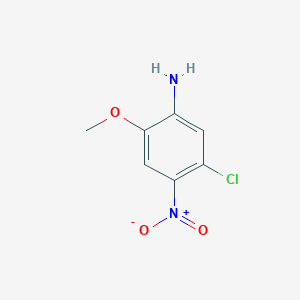 molecular formula C7H7ClN2O3 B1596199 5-Chloro-2-methoxy-4-nitroaniline CAS No. 6259-08-1