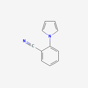 molecular formula C11H8N2 B1596213 2-(1H-pyrrol-1-yl)benzonitrile CAS No. 33265-71-3