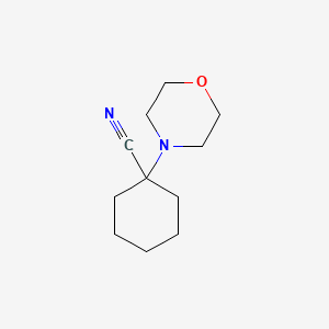molecular formula C11H18N2O B1596217 1-Morpholin-4-ylcyclohexanecarbonitrile CAS No. 42419-59-0