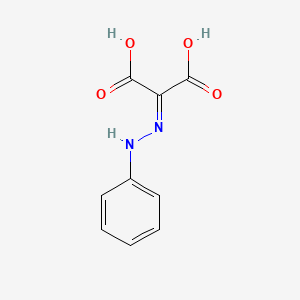 molecular formula C9H8N2O4 B1596227 2-(2-Phenylhydrazono)malonic acid CAS No. 40885-82-3