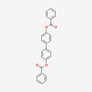 molecular formula C26H18O4 B1596234 4,4'-Dibenzoyloxybiphenyl CAS No. 60469-90-1