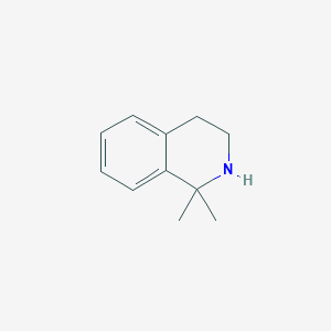molecular formula C11H15N B1596241 1,1-Dimethyl-1,2,3,4-tetrahydroisoquinoline CAS No. 41565-85-9