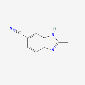 2-Methyl-1H-benzimidazole-5-carbonitrile