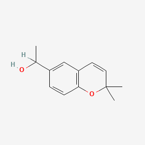 6-(1-Hydroxyethyl)-2,2-dimethyl-2H-1-benzopyran