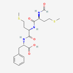 N-Formylmethionyl-methionyl-phenylalanine