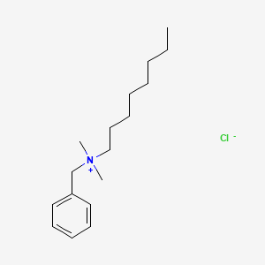 molecular formula C17H30ClN B1596271 Benzyldimethyloctylammonium chloride CAS No. 959-55-7