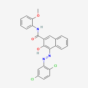 2-Naphthalenecarboxamide, 4-[(2,5-dichlorophenyl)azo]-3-hydroxy-N-(2-methoxyphenyl)-