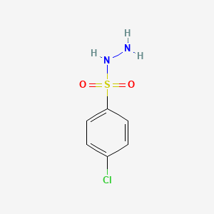 molecular formula C6H7ClN2O2S B1596285 4-Chlorobenzenesulfonohydrazide CAS No. 2751-25-9