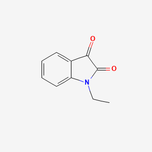 molecular formula C10H9NO2 B1596297 1-乙基-1H-吲哚-2,3-二酮 CAS No. 4290-94-2