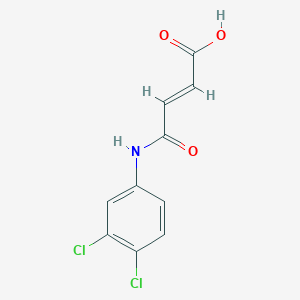 (2E)-4-[(3,4-dichlorophenyl)amino]-4-oxobut-2-enoic acid