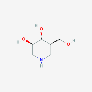 molecular formula C6H13NO3 B015963 5-epi-异法果胺 CAS No. 202979-51-9