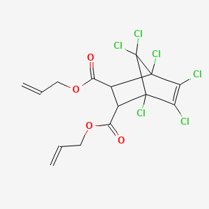 molecular formula C15H12Cl6O4 B1596302 Chlorendic acid, diallyl ester CAS No. 3232-62-0