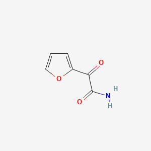 B1596307 alpha-Oxofuran-2-acetamide CAS No. 84522-17-8