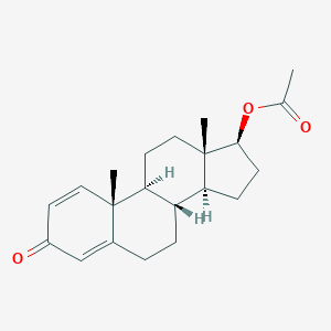 molecular formula C21H28O3 B159631 Boldenone Acetate CAS No. 2363-59-9