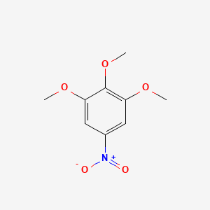 molecular formula C9H11NO5 B1596310 1,2,3-Trimethoxy-5-nitrobenzene CAS No. 6307-90-0