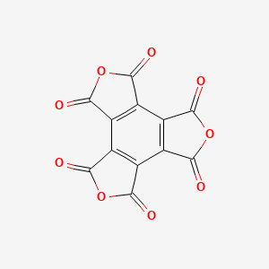 molecular formula C12O9 B1596317 Mellitic trianhydride CAS No. 4253-24-1