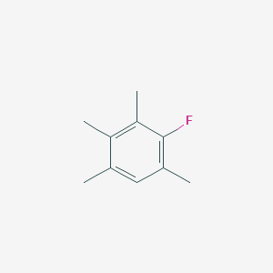 molecular formula C10H13F B1596320 2-Fluoro-1,3,4,5-tetramethylbenzene CAS No. 319-91-5