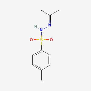 molecular formula C10H14N2O2S B1596322 p-Toluenesulfonic acid, isopropylidenehydrazide CAS No. 3900-79-6