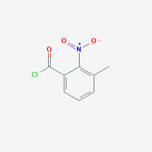 molecular formula C8H6ClNO3 B1596323 3-甲基-2-硝基苯甲酰氯 CAS No. 50424-93-6